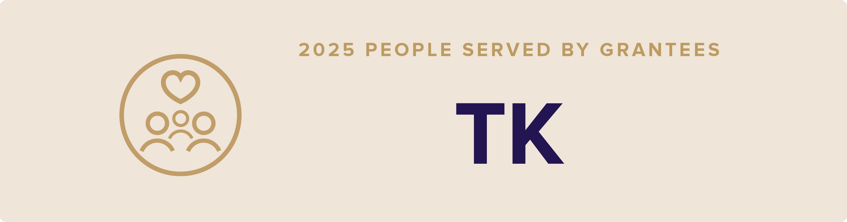 TMF Impact Report factoids 8 People Served by Grantees